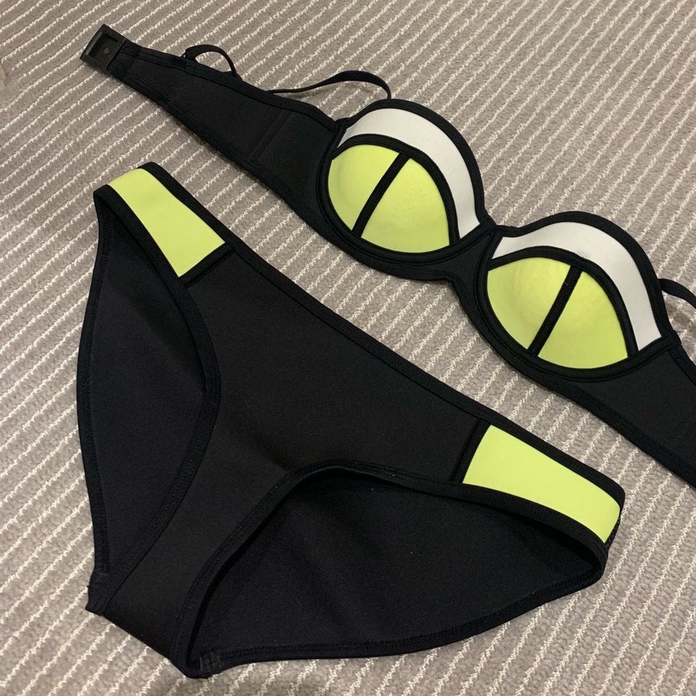 Yellow Triangl Bikini Bottom